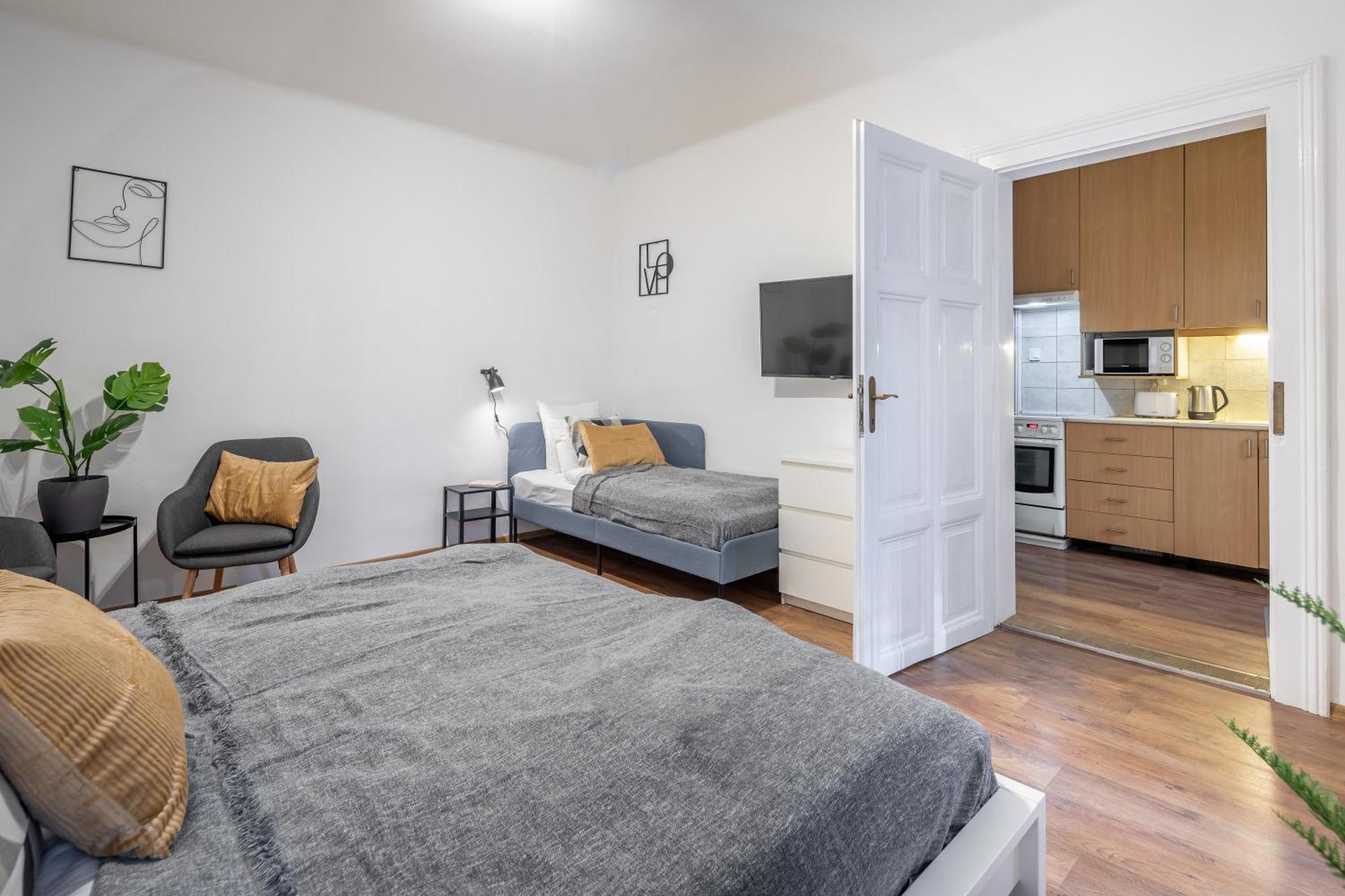 Appartement Chic Urban Retreat Bacso *